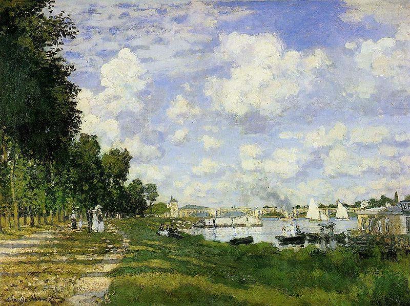 The Basin at Argenteuil, Claude Monet